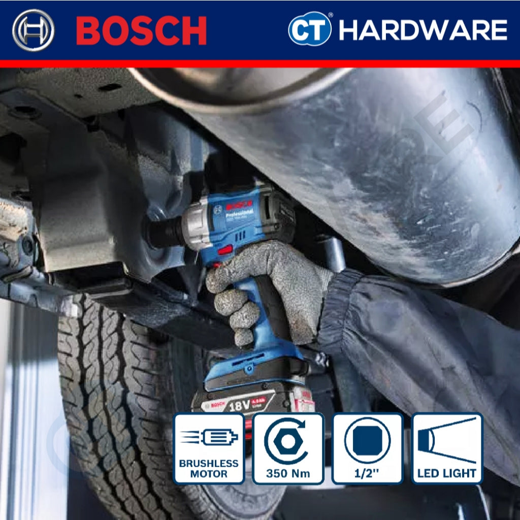 Bosch PRO GDS 18V-350 Cordless Impact Wrench