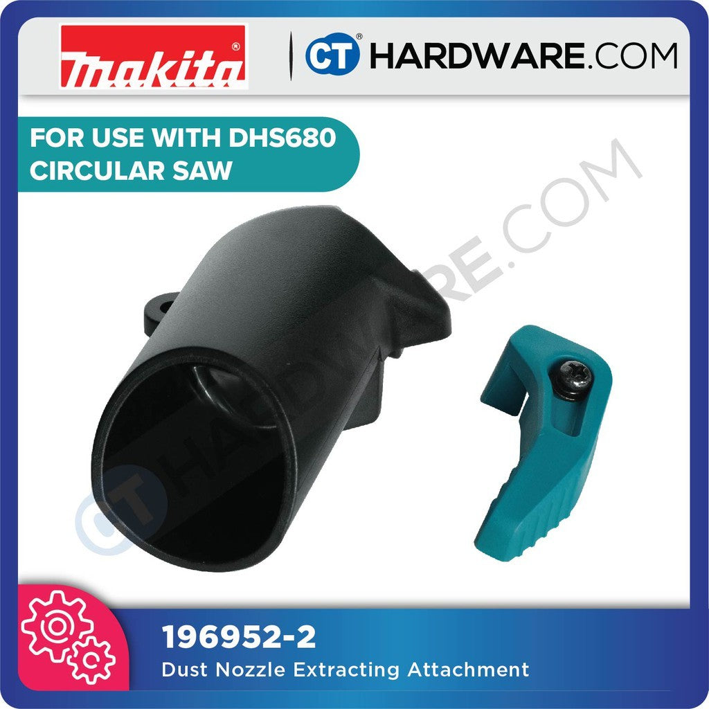 Makita 196952-2 Dust Nozzle Extracting Attachment For DHS680