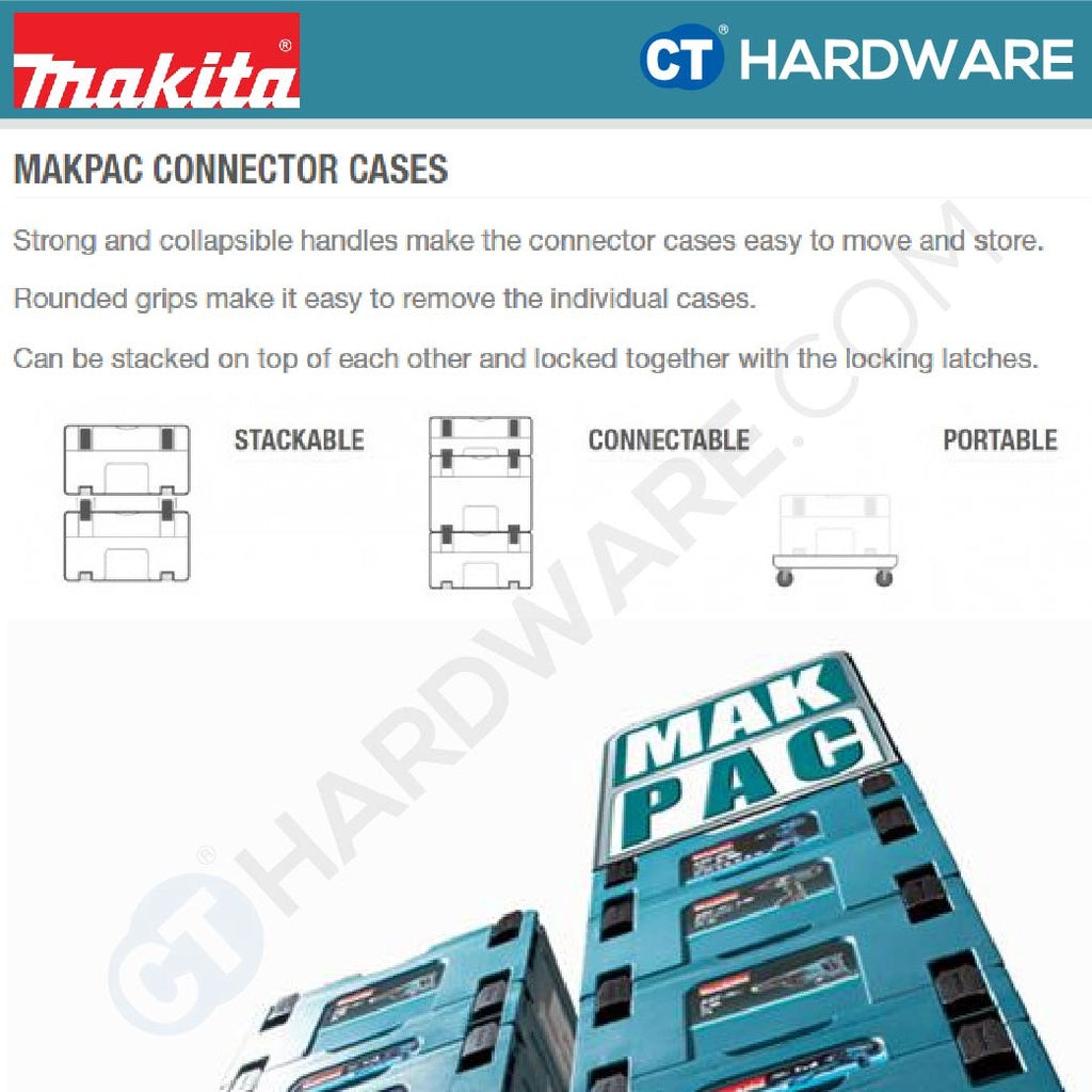 Makita 821549-5 Makpac Connector Case (Type1)