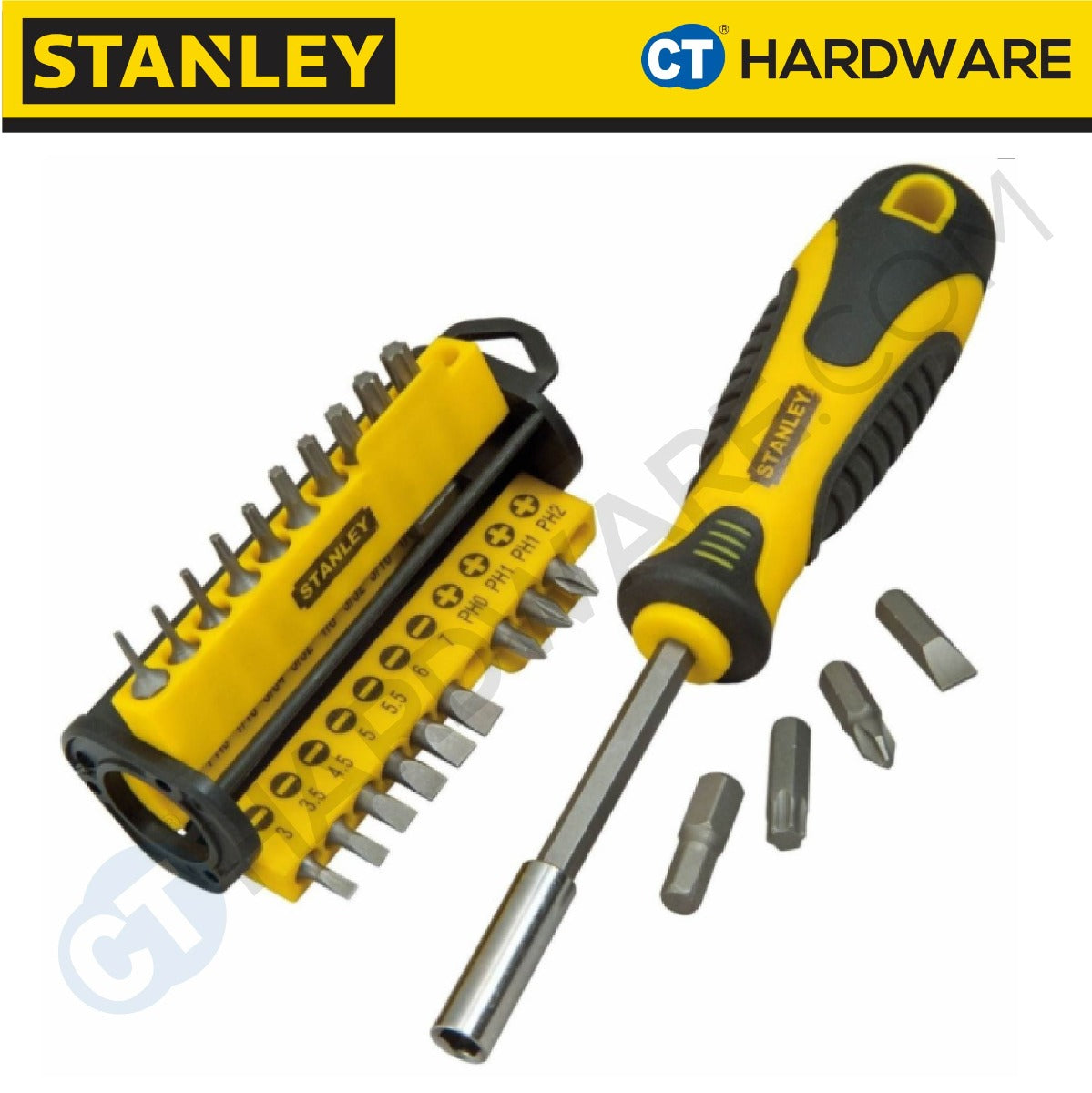 Stanley 70-885 Multi Bit 35-In-1 Screwdriver Set