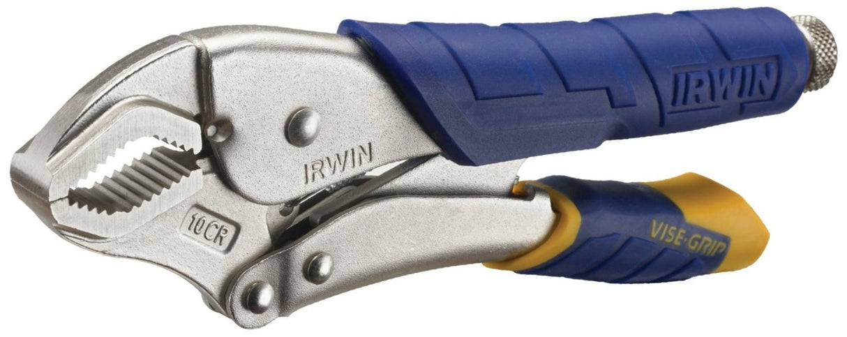 IRWIN Tools VISE-GRIP Locking Pliers, Fast Release, Curved Jaw, 10-inch (11T)