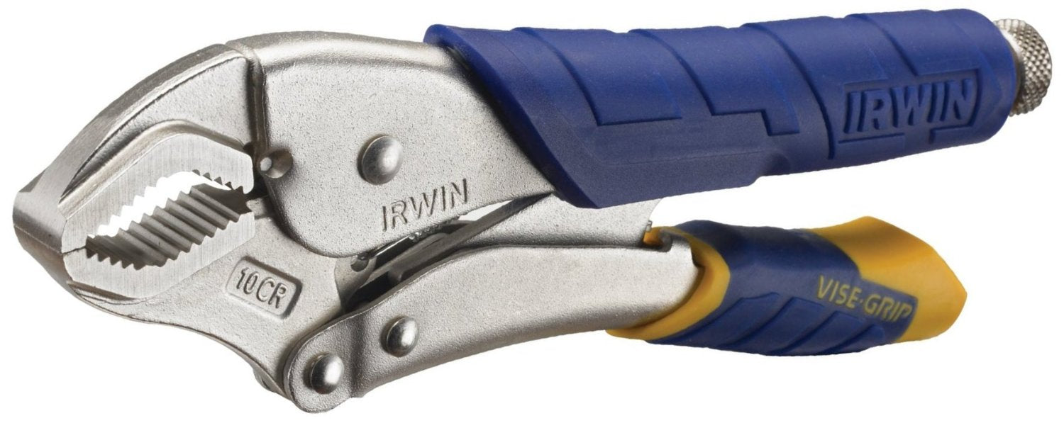 IRWIN Tools VISE-GRIP Locking Pliers, Fast Release, Curved Jaw, 10-inch (11T)