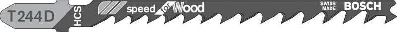 Bosch T244D Jigsaw Blades - For Wood (5 Piece) 2608630058