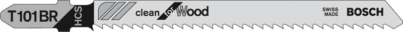 Bosch T101BR Jigsaw Blade for Wood (5Piece) 2608630014