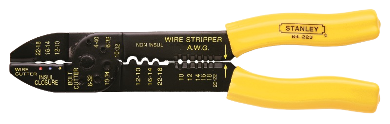 STANLEY 84223 CRIMPING PLIER 9"= 84-223-22