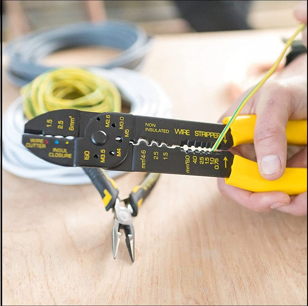 STANLEY 84223 CRIMPING PLIER 9"= 84-223-22