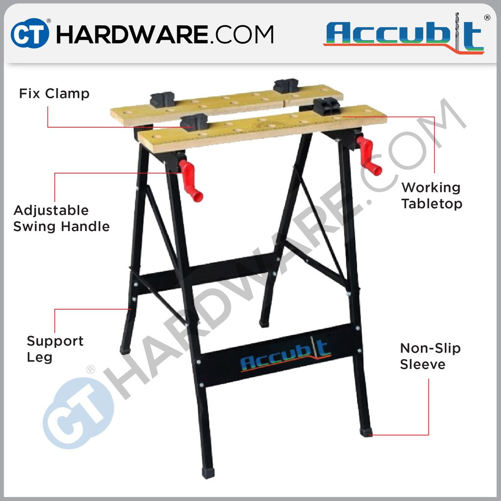 Accubit Portable Work Bench ACCU0909