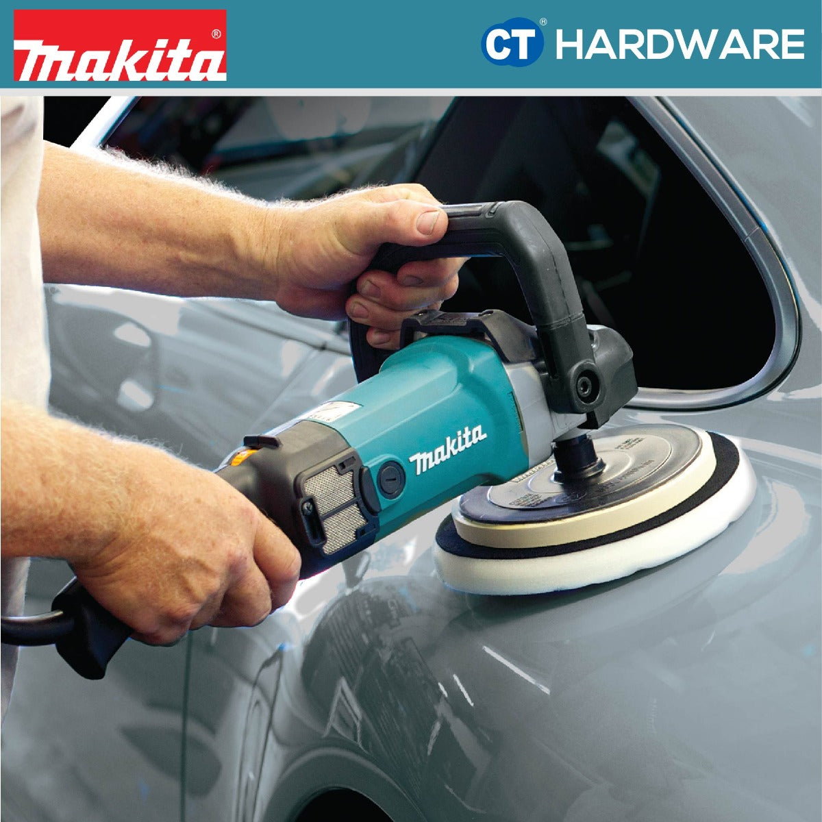 Makita 9237C Polisher 7" 180mm 1200W With Speed Control