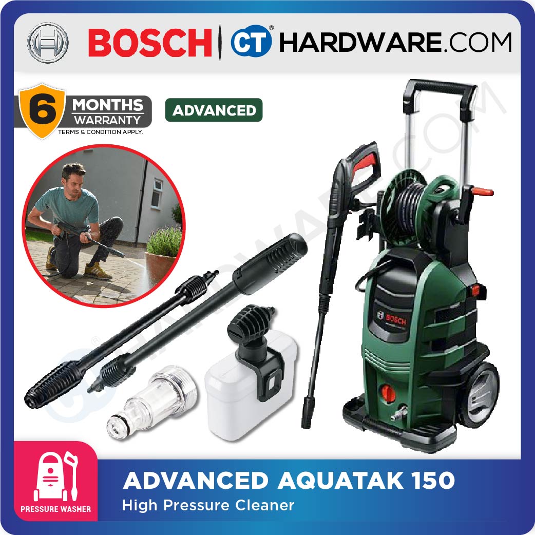 Bosch ADVANCED AQUATAK150 High Pressure Cleaner 2200W 150 Bar 8.5 l/min
