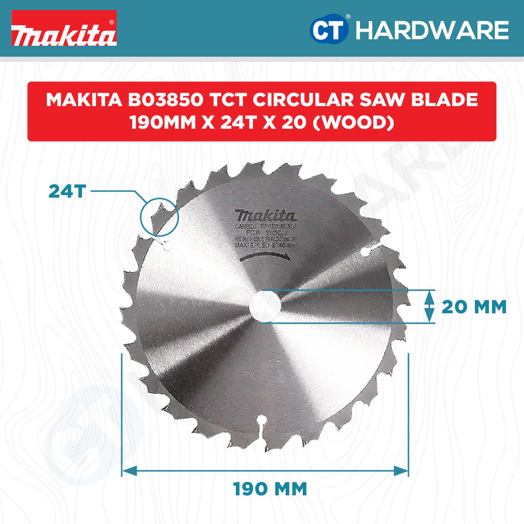 Makita B03850 | A86751 TCT Circular Saw Blade For Wood
