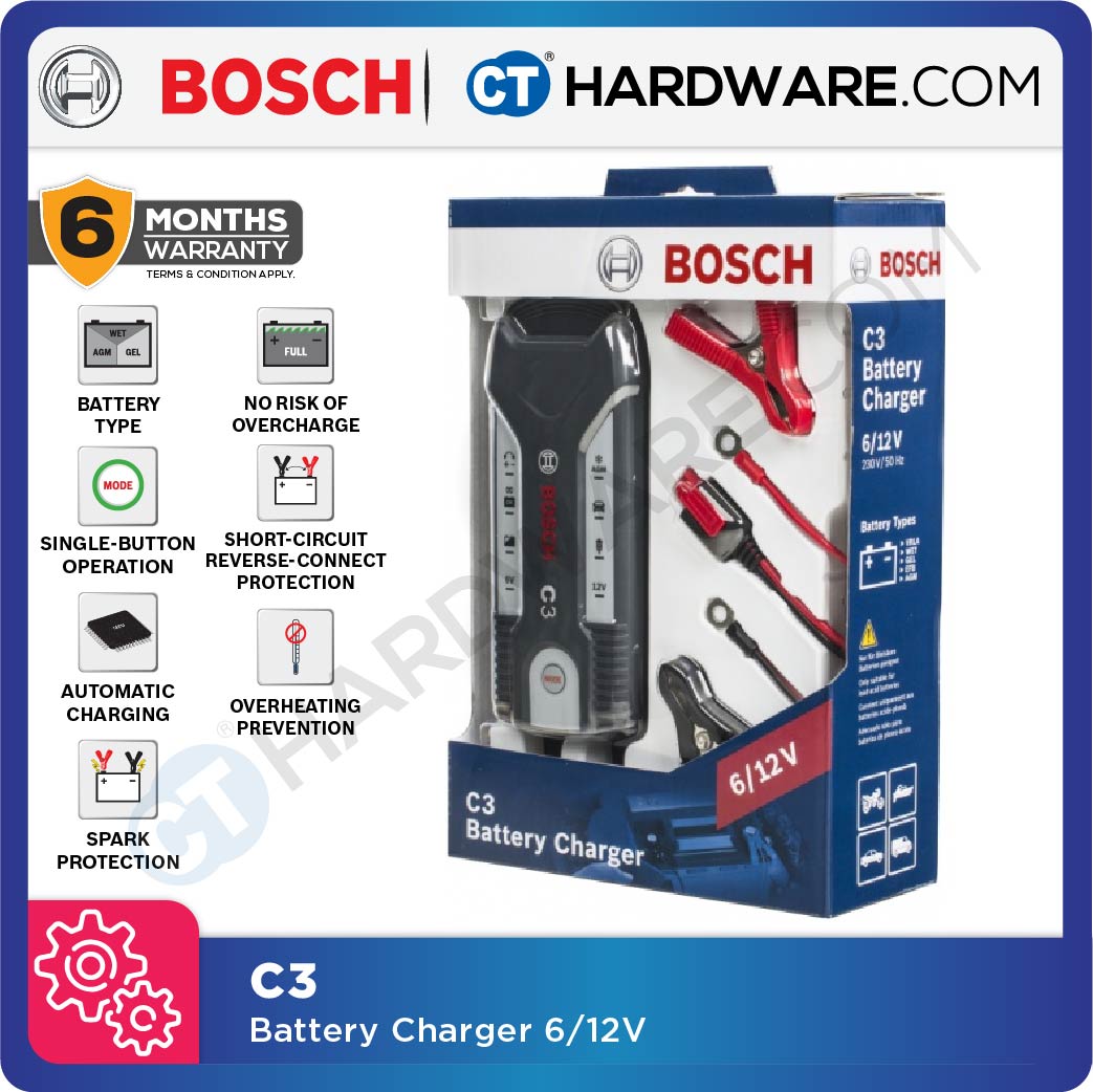 Bosch C3 Smart Battery Charger