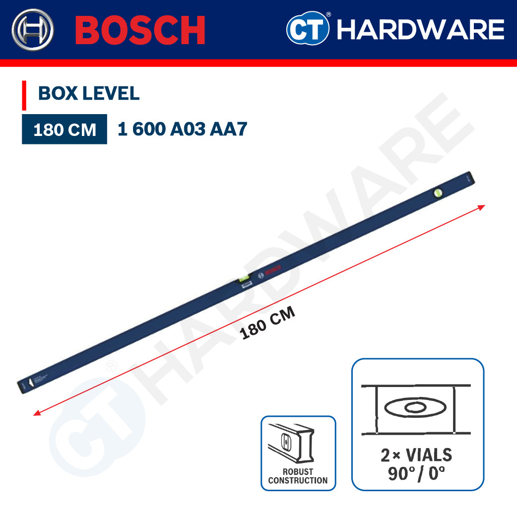Bosch PRO Level Series, PRO Billet Torpedo Level, PRO Level, PRO Box Level, Box Level, Bosch Hand Tool