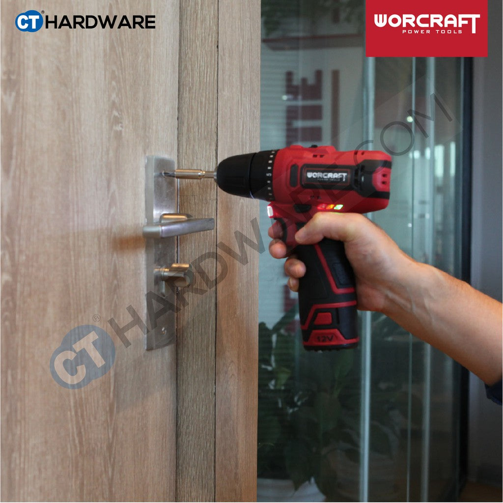 WORCRAFT CD12LiA Cordless Drill 12V 10mm