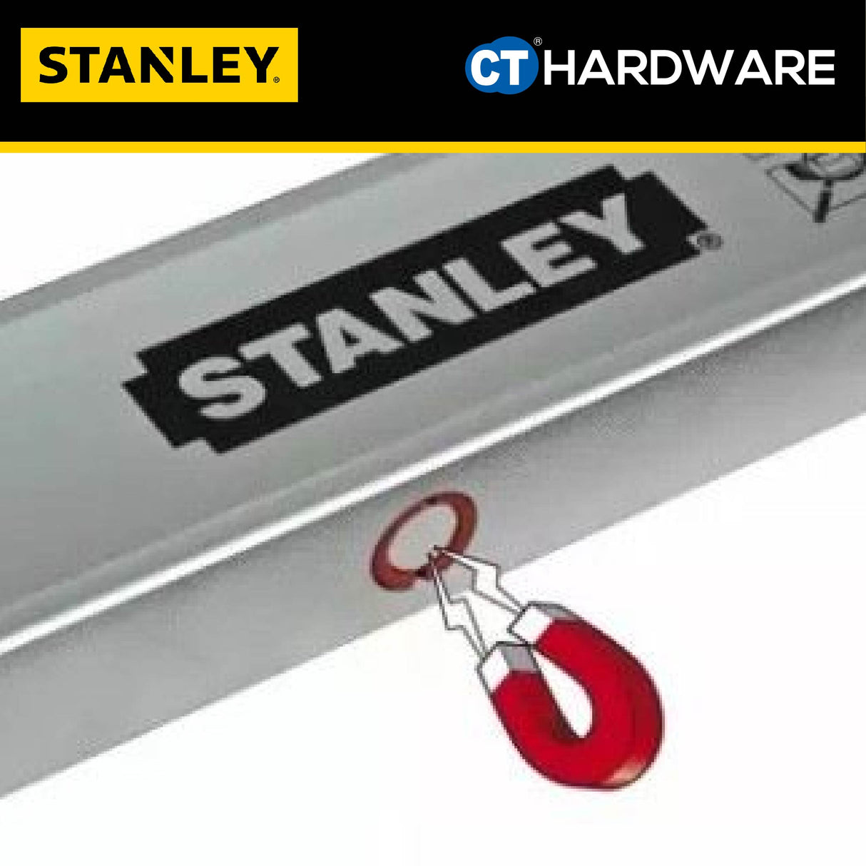 Stanley STHT1 Classic Magnetic Box Level | 40cm | 60cm | 150cm