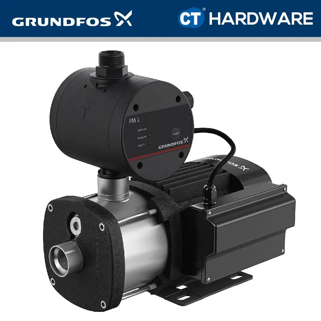 Grundfos CMSP3-4PM1 Self-Priming Water Booster Pump 0.5kW