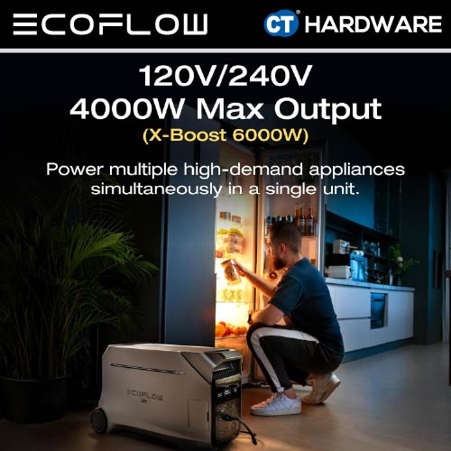 EcoFlow DELTA 3 PLUS | DELTA PRO 3 Portable Power Station | 1024WH (Surge 3600W) | 4096WH (8000W)