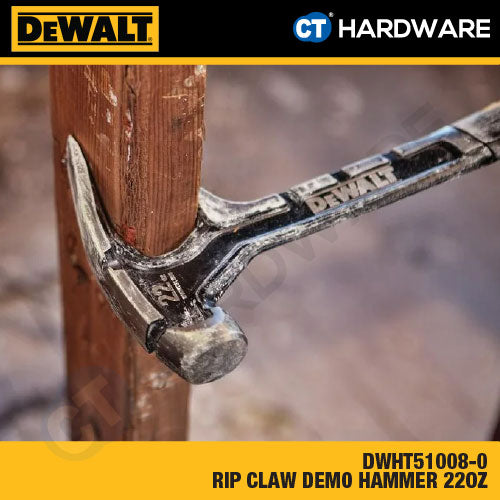 DeWalt Steel Claw Hammer 16oz, 20oz, 22oz