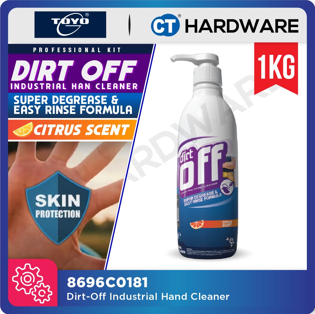 TOYO-G Dirt-Off Industrial Hand Cleaner 1kg, 4kg