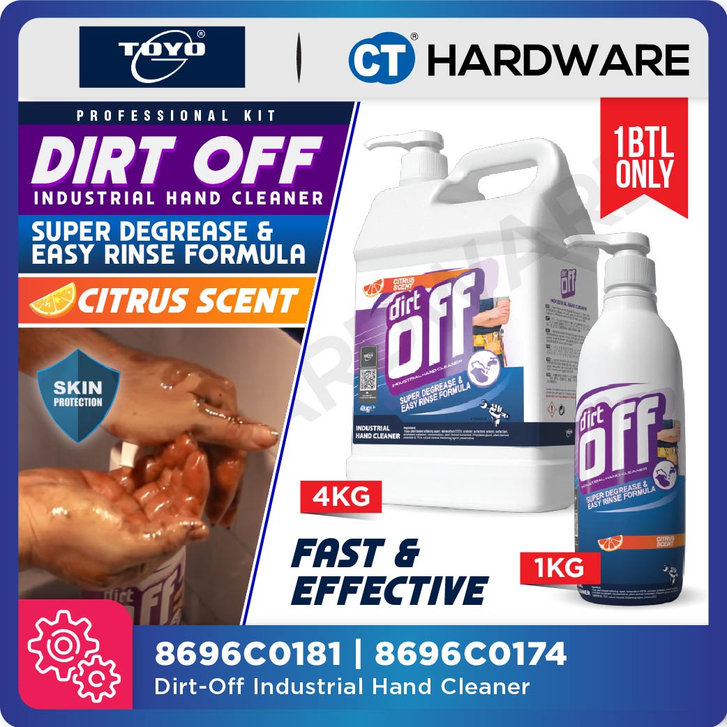 TOYO-G Dirt-Off Industrial Hand Cleaner 1kg, 4kg