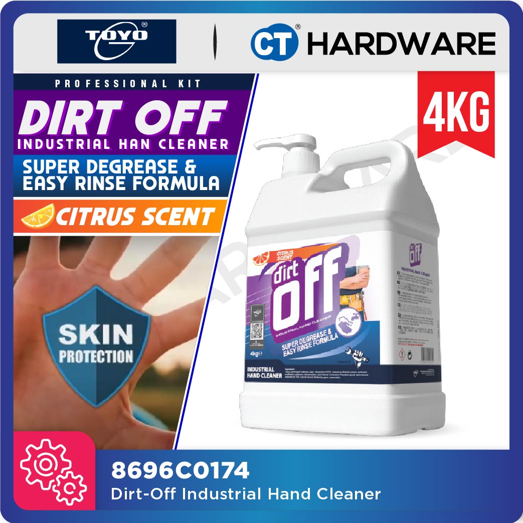 TOYO-G Dirt-Off Industrial Hand Cleaner 1kg, 4kg