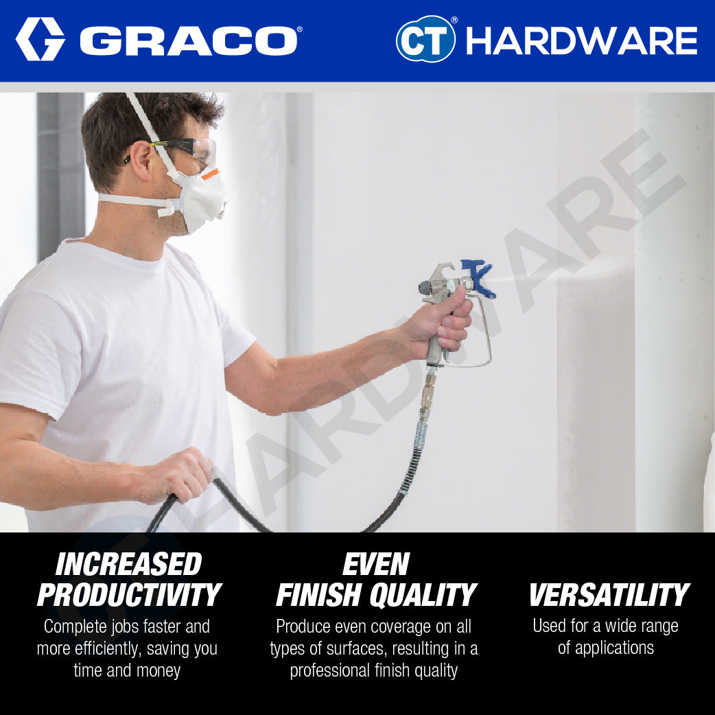 GRACO DURAPROP21 Corded Electric Airless Sprayer Come With Stand, 1HP, GBM0001, Professional Lightweight Sprayer, DIY