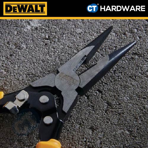 DEWALT DWHT0-70277 COMPOUND ACTION LONG NOSE PLIER - 1PC