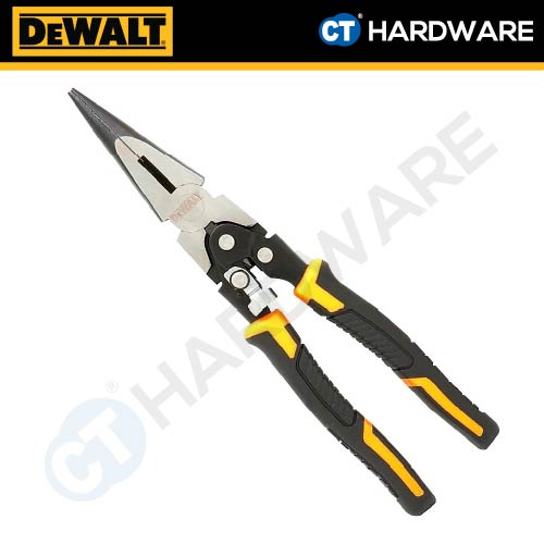 DEWALT DWHT0-70277 COMPOUND ACTION LONG NOSE PLIER - 1PC