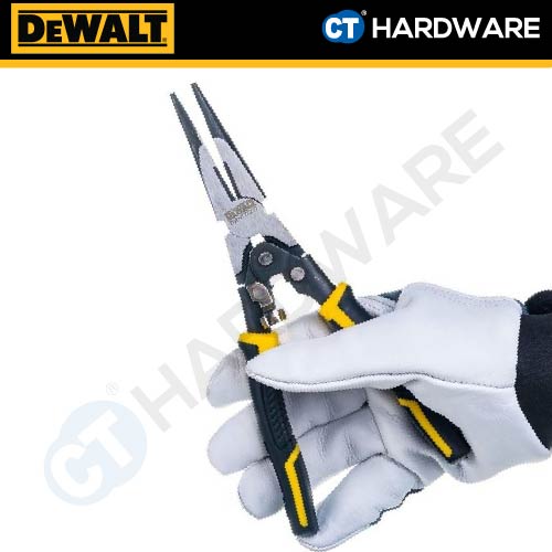 DEWALT DWHT0-70277 COMPOUND ACTION LONG NOSE PLIER - 1PC