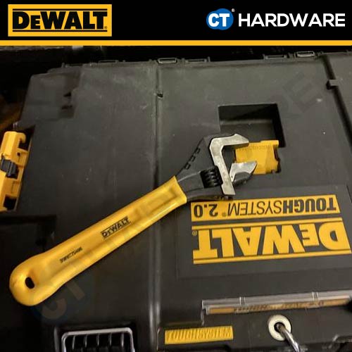 DeWalt DWHT75497 Adjustment Wrench 6" and 10" Set Dip Grip