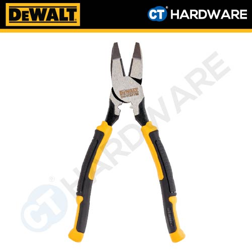 DEWALT DWHT82792-0 MULTI FUNCTION LINEMAN'S PLIER 5-IN-1 | 9" | 225MM - 1PC