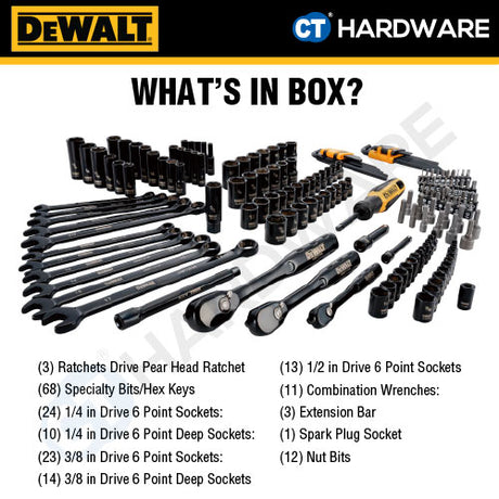 DEWALT DWMT45184-1 VDE 1000V INSULATED SCREWDRIVER SET ( 10PCS )