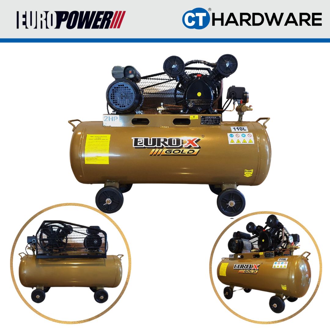 Eurox by Europower EAW7110G Air Compressor 2HP (G-Series)
