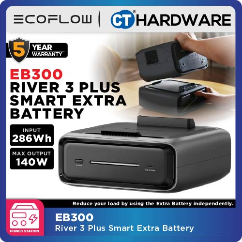 EcoFlow RIVER 3 PLUS Smart Extra Battery
