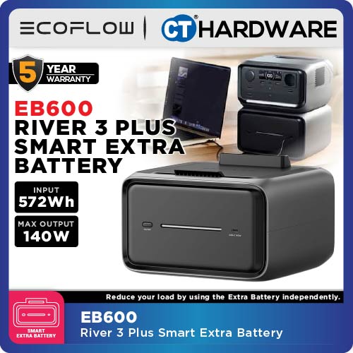 EcoFlow RIVER 3 PLUS Smart Extra Battery