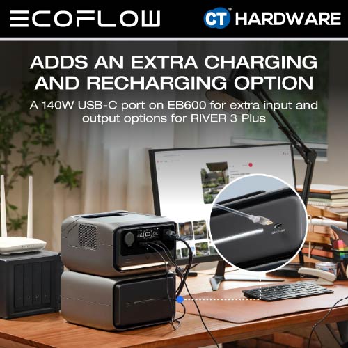 EcoFlow RIVER 3 PLUS Smart Extra Battery