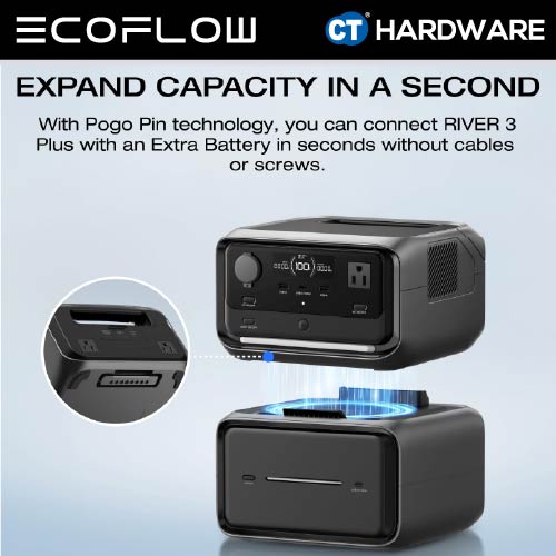 EcoFlow RIVER 3 PLUS Smart Extra Battery