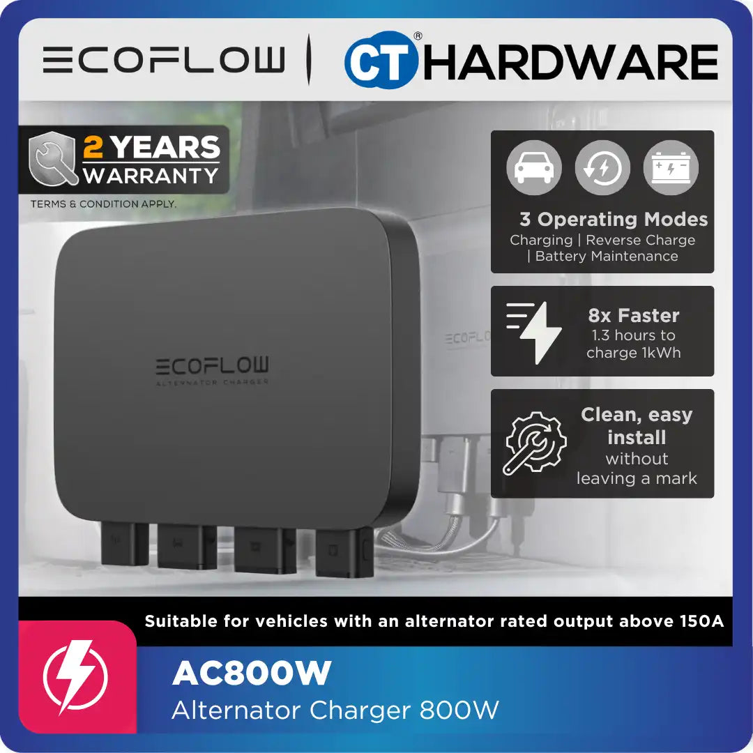 EcoFlow 800W Alternator Charger