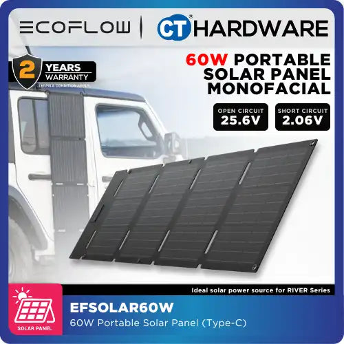 EcoFlow 60W Portable Solar Panel