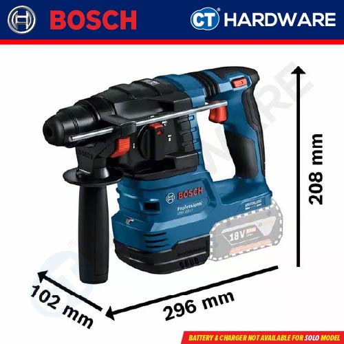 Bosch 06119240L3 Cordless Brushless Combo and Get Free 2 Selected Solo Tools