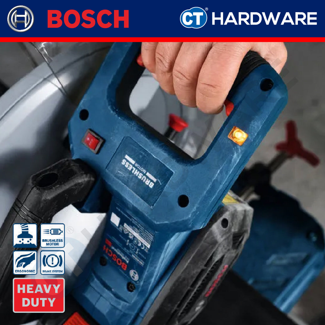 Bosch GCD 18V-355 SOLO Cordless Brushless Metal Cut-Off Saw 18V | 355MM | 0601B59000 + 1x 66T PRO Steel Blade Without Battery & Charger | GCD18V355SOLO