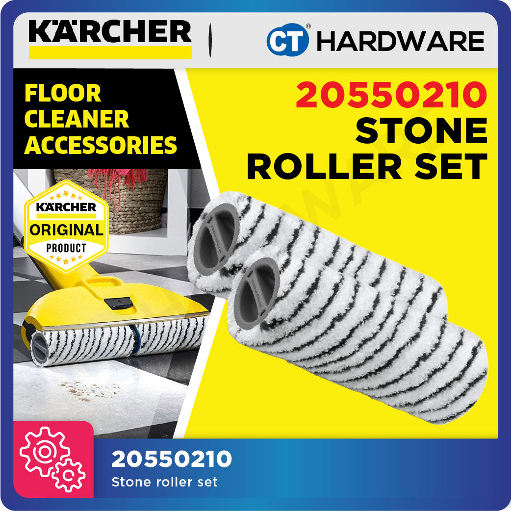 Karcher 20550210 Stone Roller Set For Floor Cleaner FC5 / FC7