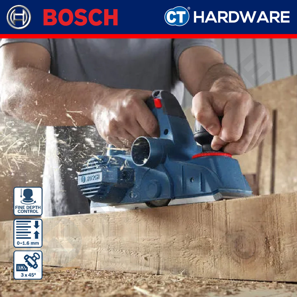 Bosch GHO 16-82 Professional Planer 82mm Wood Planing Machine GHO1682