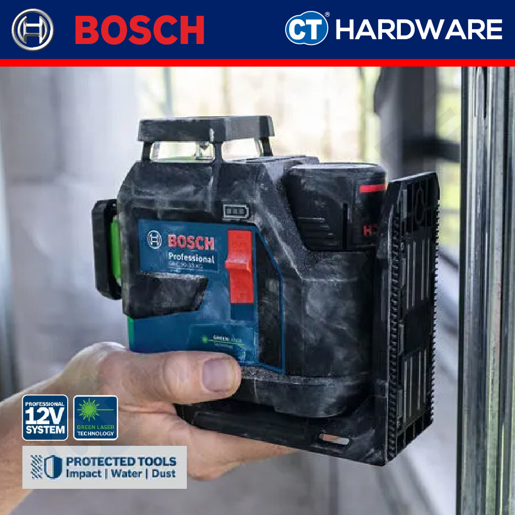 Bosch GLL 90-33 XG Green Line Laser 1H+2V Up To 27M-90M GLL9033XG Line Laser