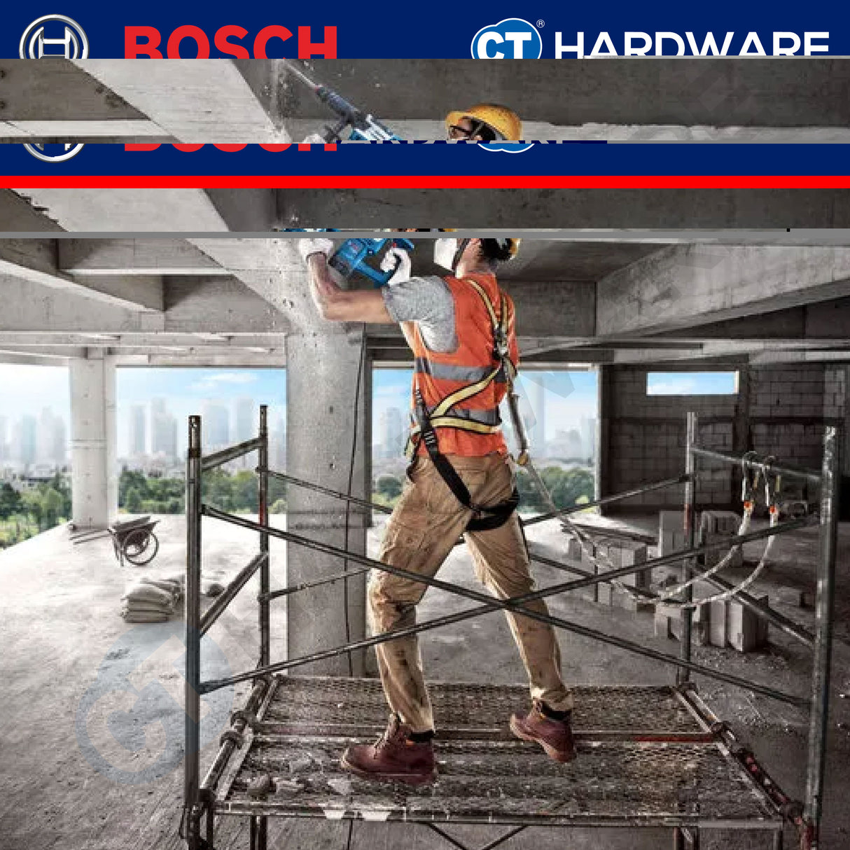 Bosch GSH 5 HX Professional Demolition Hammer/Breaker With Hex