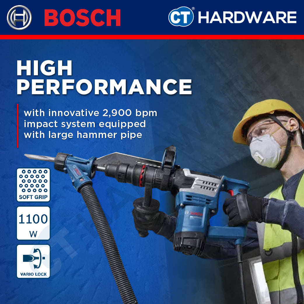 Bosch PRO GSH5MX SDS Max Demolition Hammer 1100W 7.8J 06113389L1