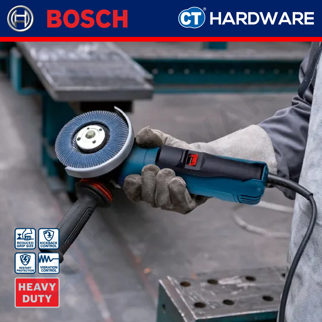 Bosch GWS12125P Corded Angle Grinder 5" | 125MM | 1200W | M14 | 11,000RPM With Speed Control