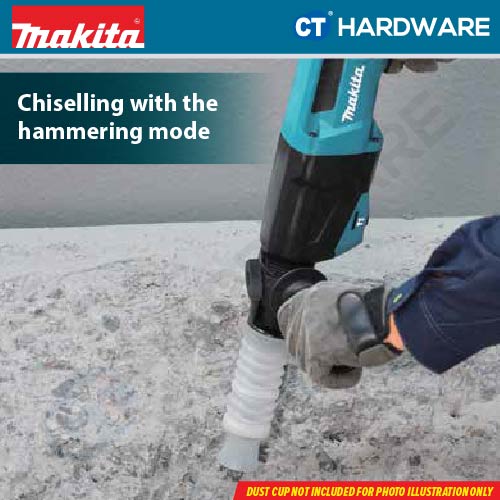 Makita HR2670X5 SDS Plus Combination Hammer 3-Mode 800W 26mm 3.0J