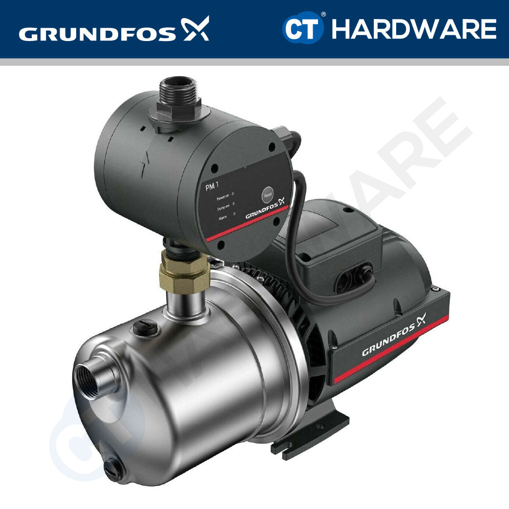Grundfos JP4-54PM1 Self-Priming Water Booster Pump 0.75kW