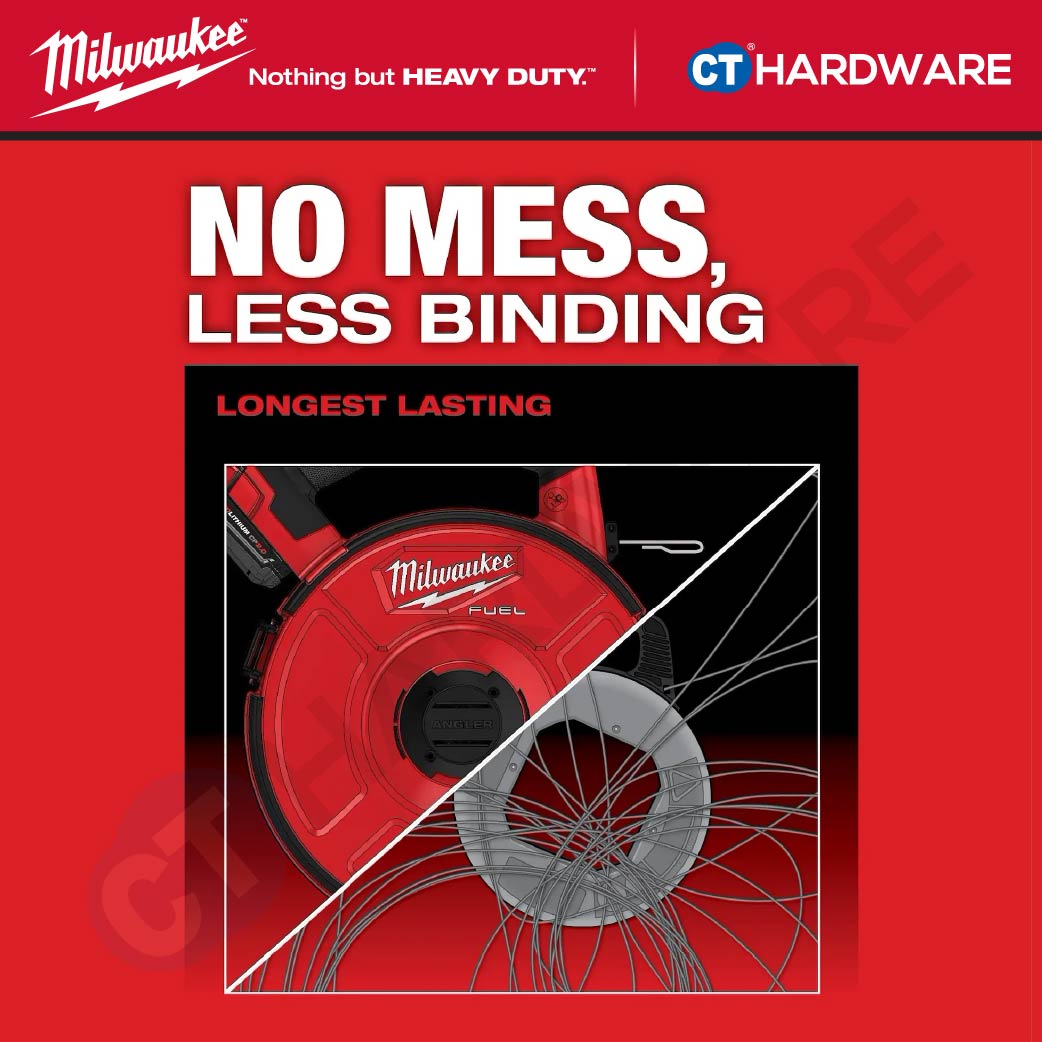 Milwaukee M18 FPFT-0 FUEL Powered Fish Tape Combo Kit