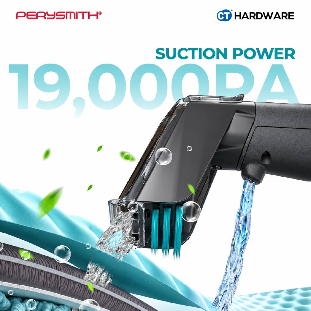 PerySmith M2 II CleanPro Spot Cleaner 600W 19,000Pa